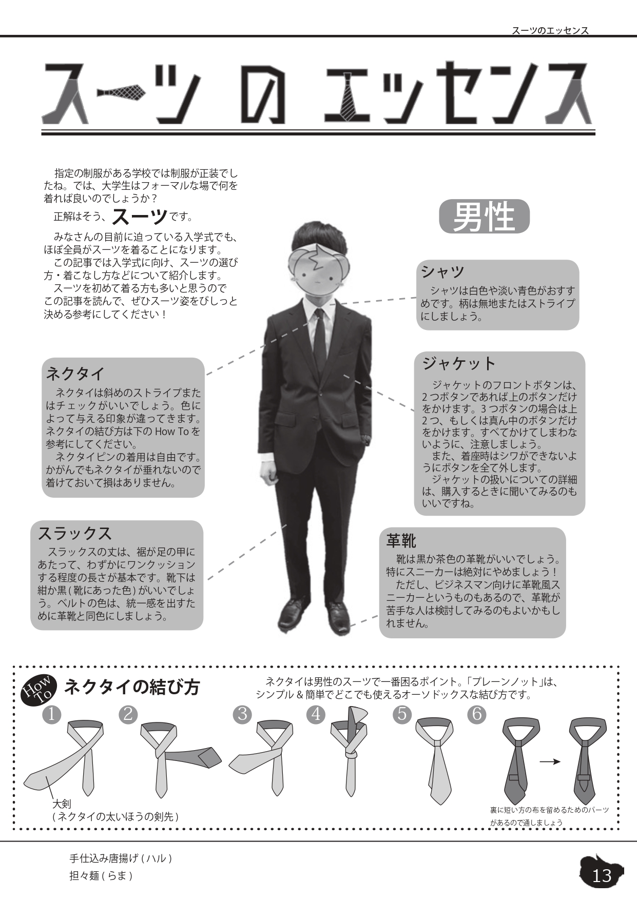 スーツのエッセンス